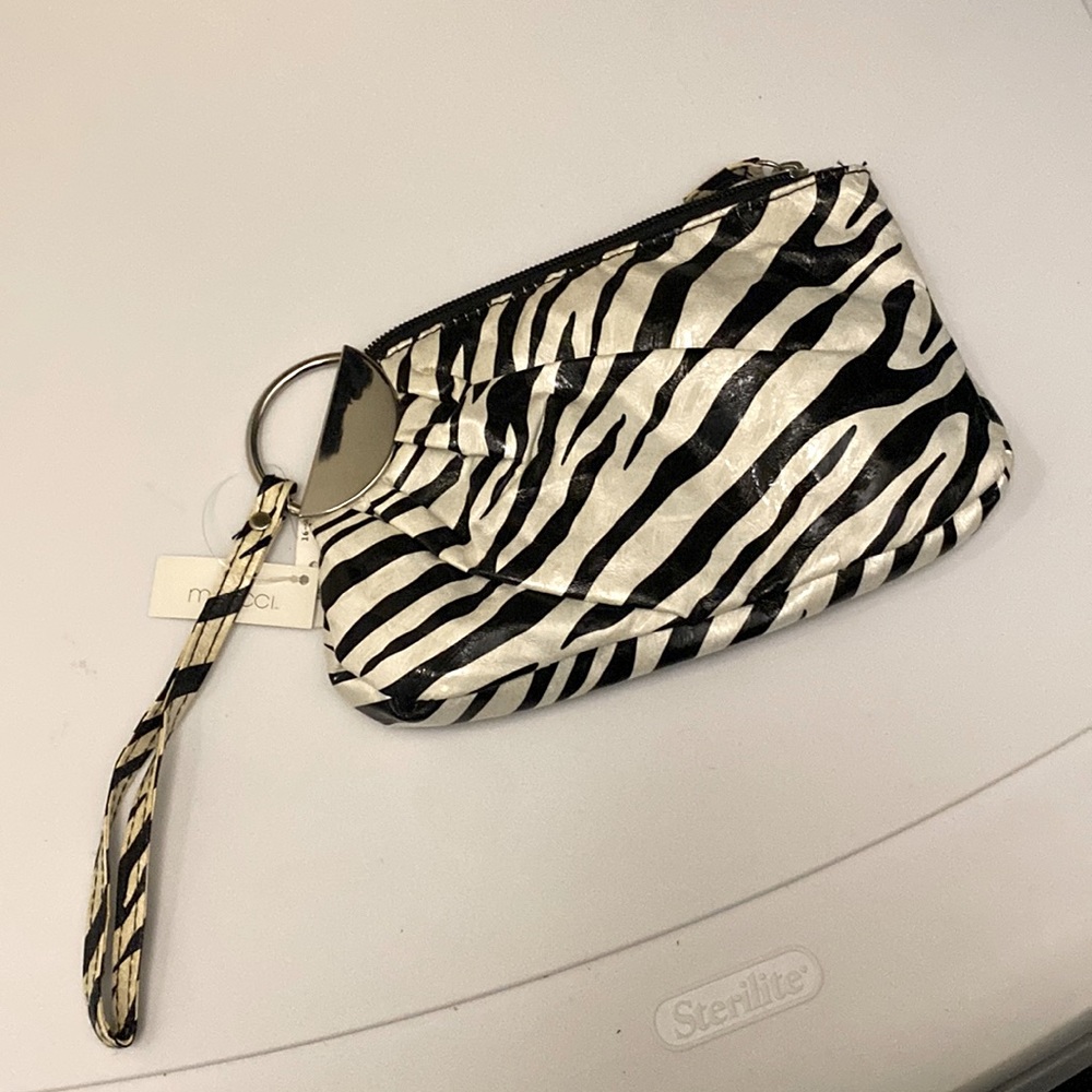 Payless zebra wristlet